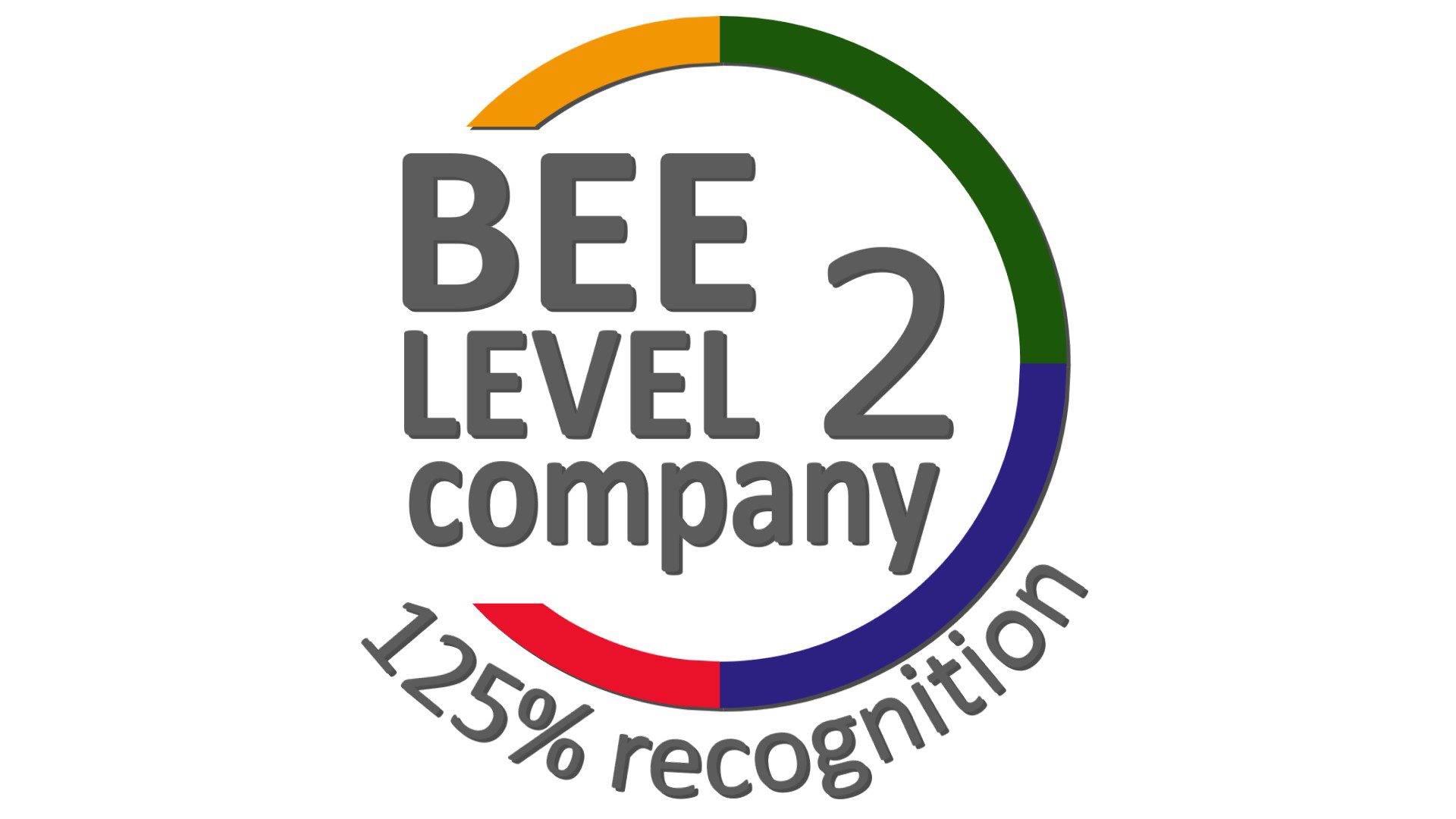 Sicon Groups BEE Level 2 badge showcasing 125 recognition and commitment to economic empowerment in the South African construction industry
