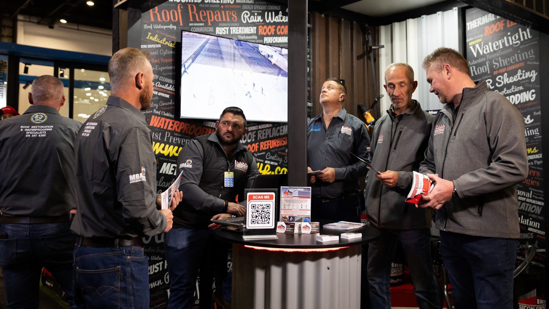 Industrial and commercial roofing solutions highlighted at Sicon Groups Decorex exhibition booth